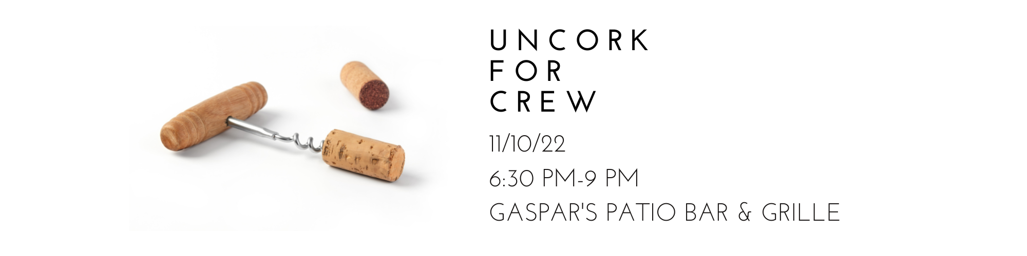 Uncork for crew